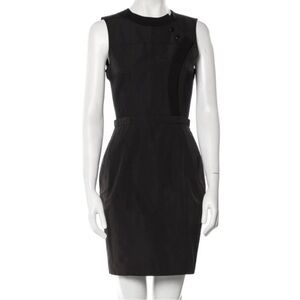 PROENZA SCHOULER Little Black Sheath Dress Sleeveless Size 8